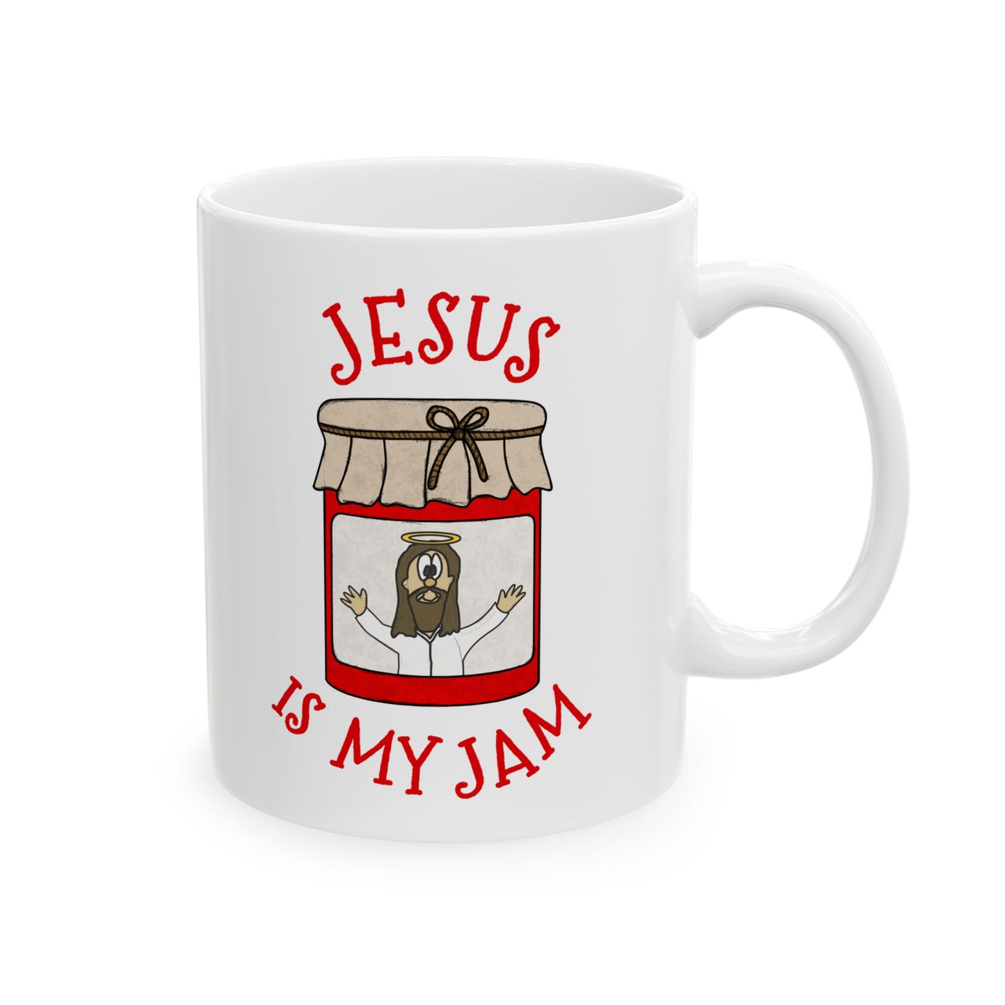 Jesus Is My Jam Mug - Christian Gift For Baker - Funny Church Gift (USA)
