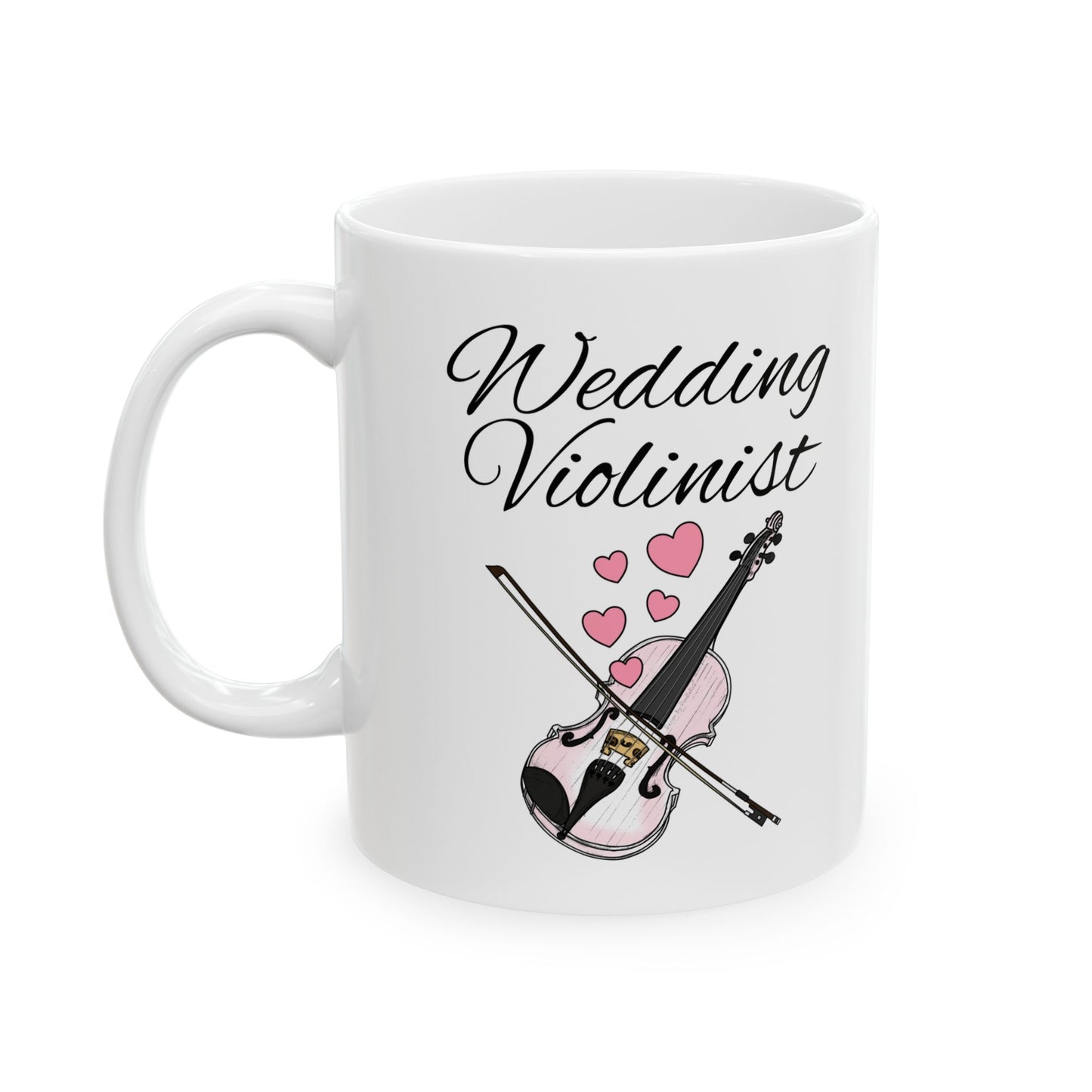 Wedding Violinist Mug - Violin Wedding Mug - Wedding Musician Gift (USA)