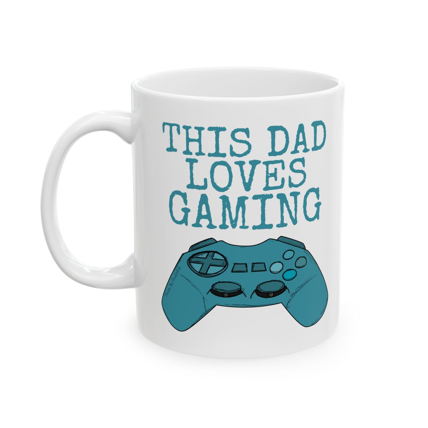 Dad Gamer Mug - This Dad Loves Gaming - Father's Day Gamer Gift For Dad (USA)