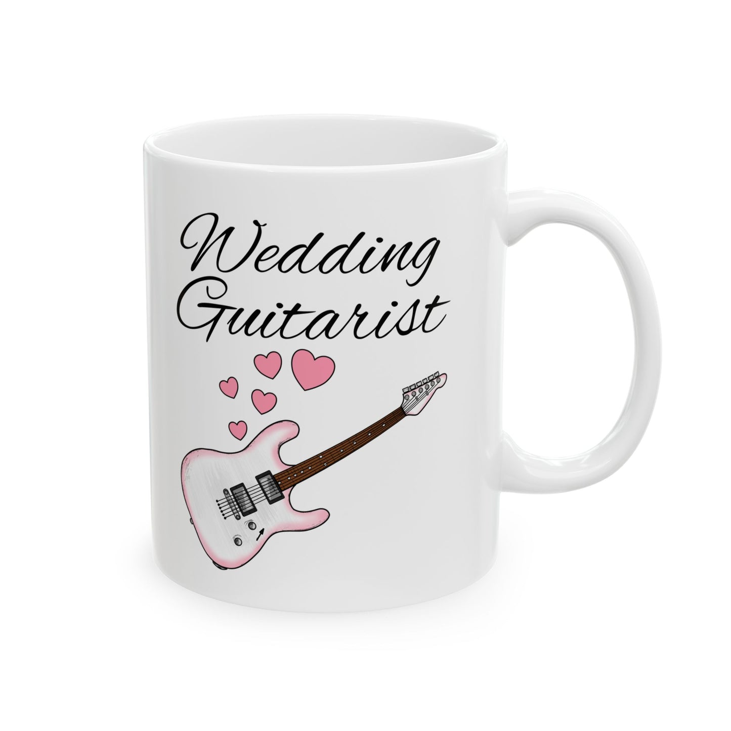 Wedding Guitarist Mug - Electric Guitar Wedding Mug - Wedding Musician Gift (USA)