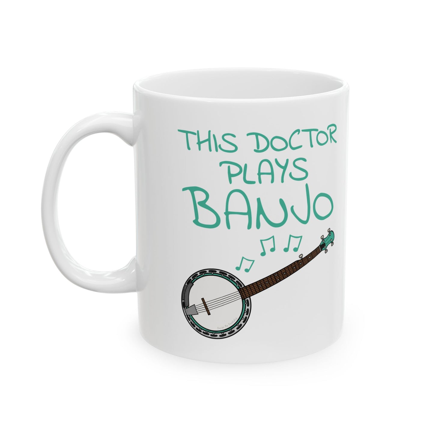 Doctor Banjo Mug - This Doctor Plays Banjo - Banjoist Gift For Doctor (USA)