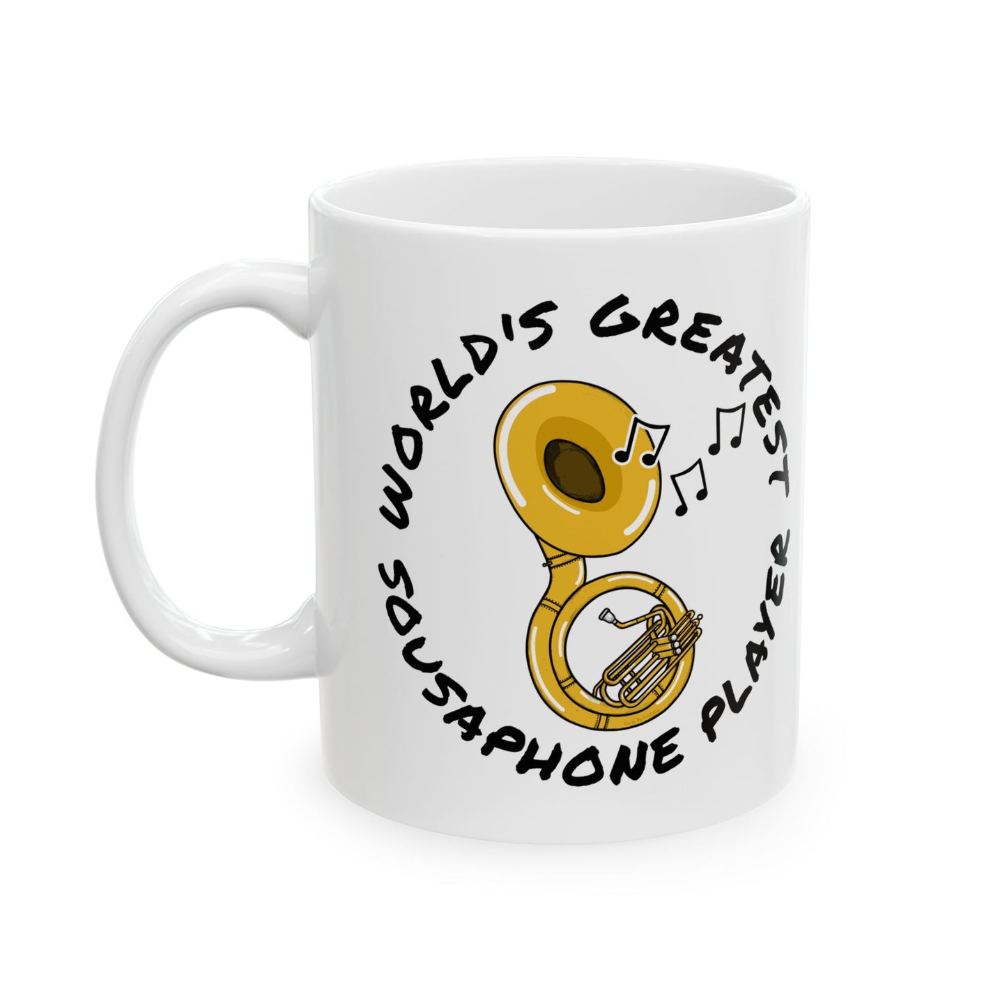 Sousaphonist Mug - World's Greatest Sousaphone Player - Brass Musician Gift (USA)