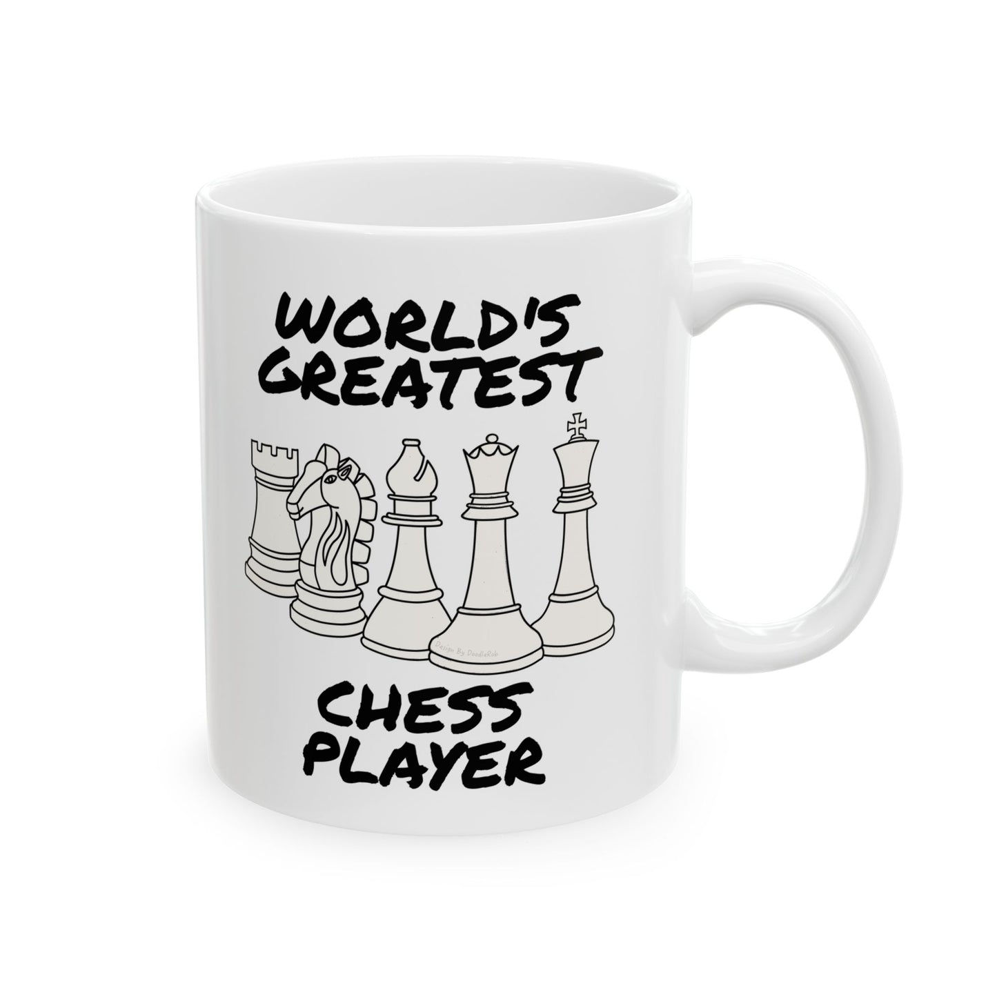 Chess Player Mug - World's Greatest Chess Player - Funny Chess Gift (USA)