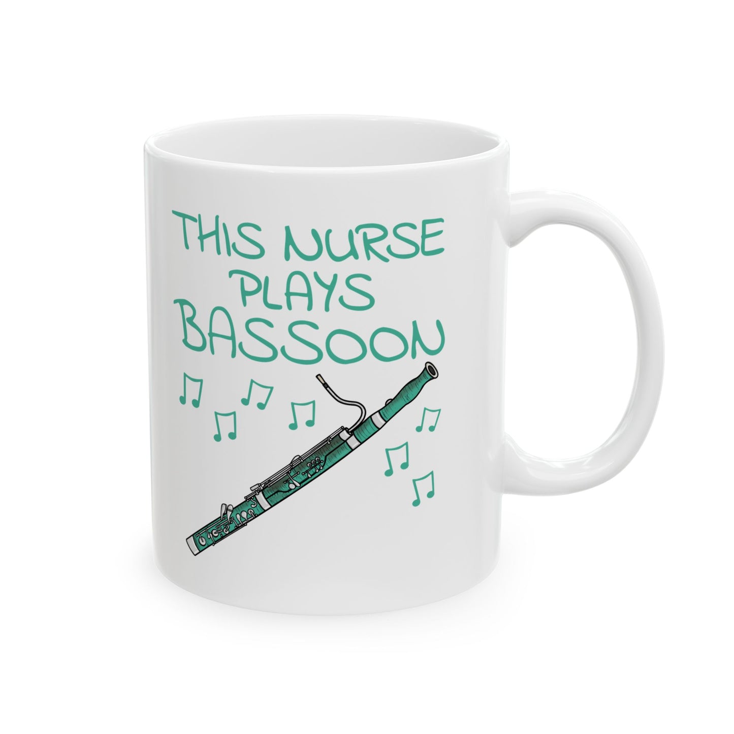 Doctor Bassoon Mug - This Doctor Plays Bassoon - Bassoonist Gift For Doctor (USA)