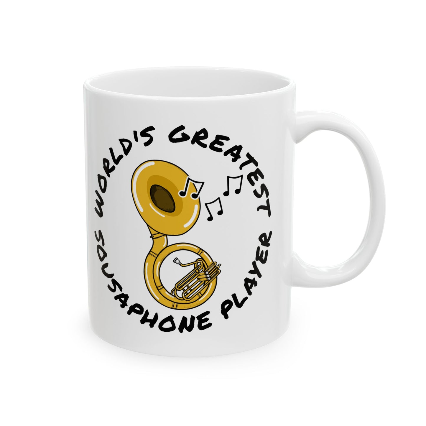 Sousaphonist Mug - World's Greatest Sousaphone Player - Brass Musician Gift (USA)