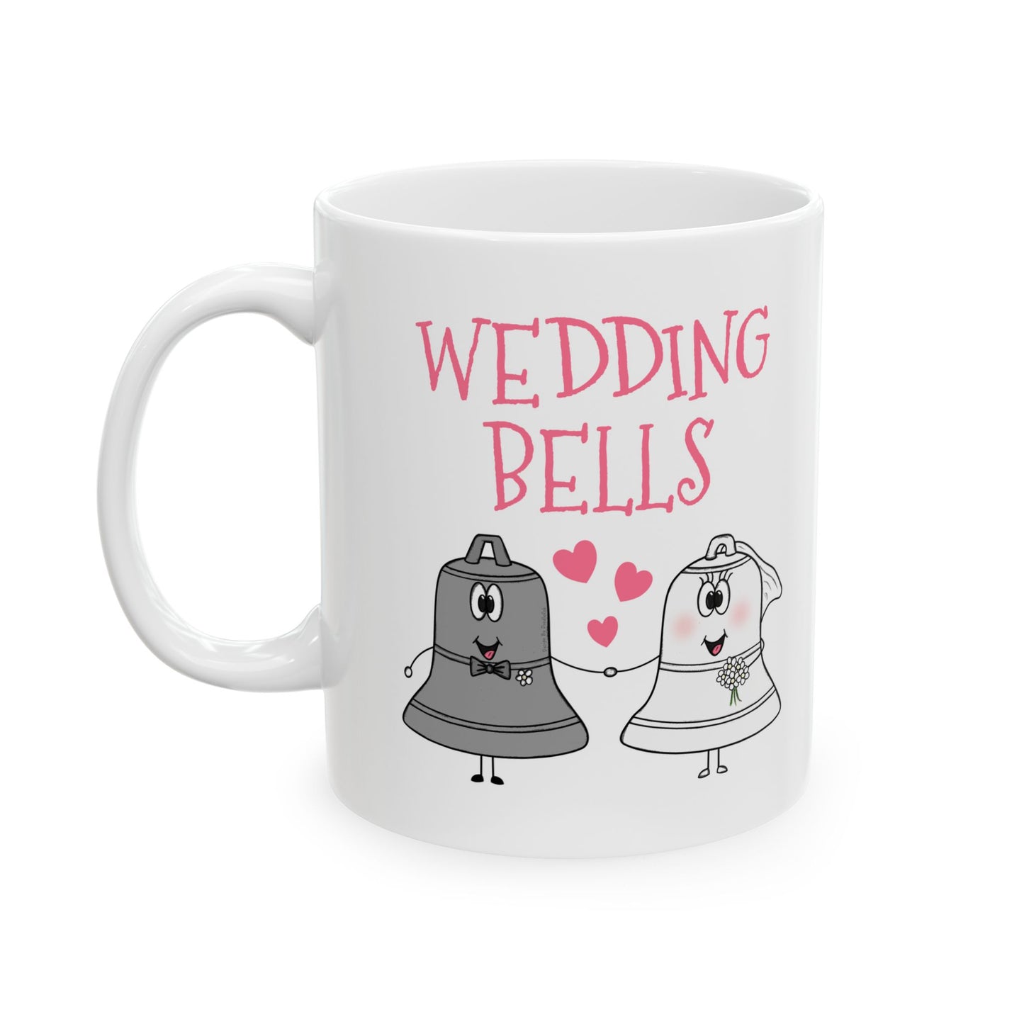 Wedding Bells Mug - Church Wedding Gift - Engagement Mug (USA)