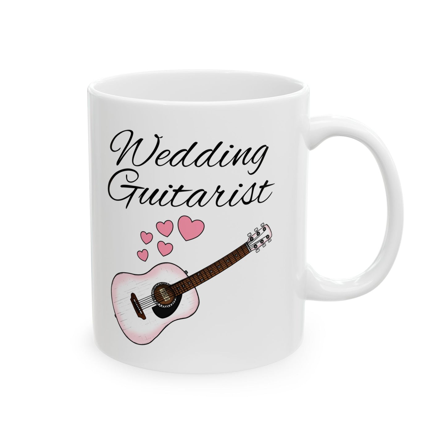 Wedding Guitarist Mug - Acoustic Guitar Wedding Mug - Wedding Musician Gift (USA)