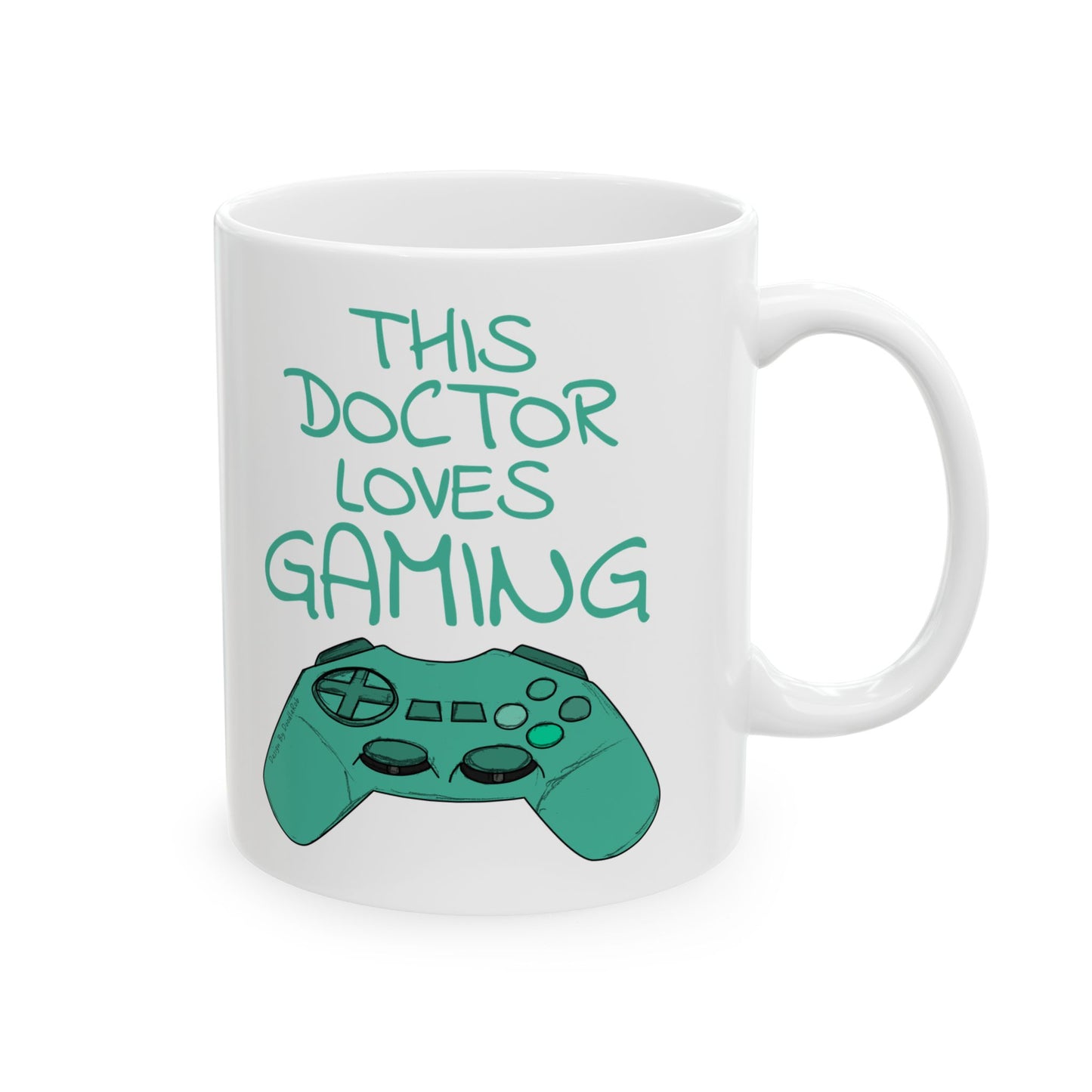 Doctor Gamer Mug - This Doctor Loves Gaming - Video Gamer Gift For Doctor (USA)