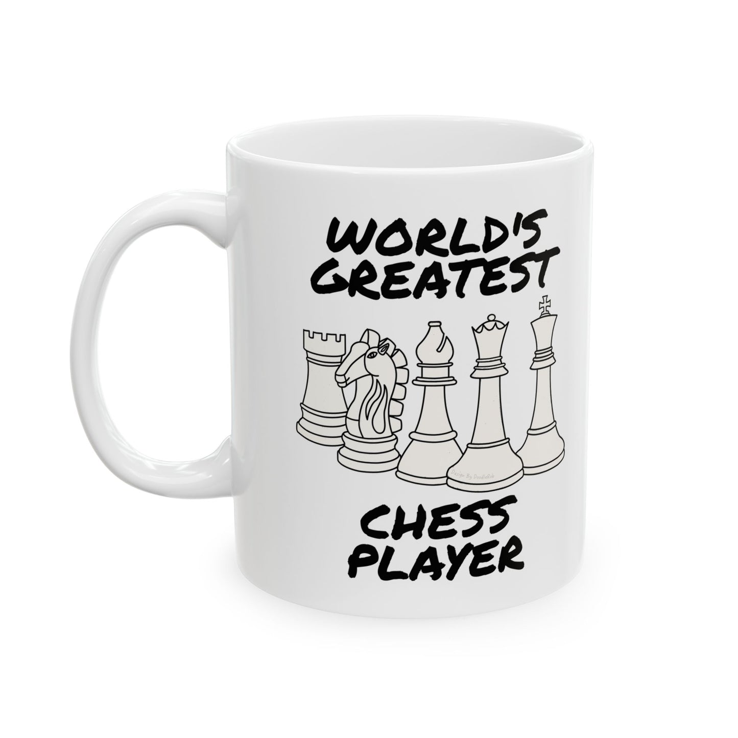 Chess Player Mug - World's Greatest Chess Player - Funny Chess Gift (USA)