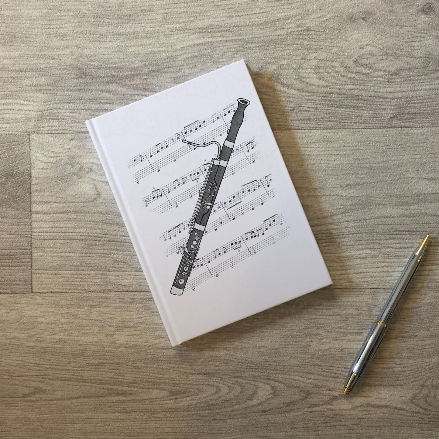Bassoon Lined Journal - Bassoonist Notebook - Woodwind Musician Gift (USA)