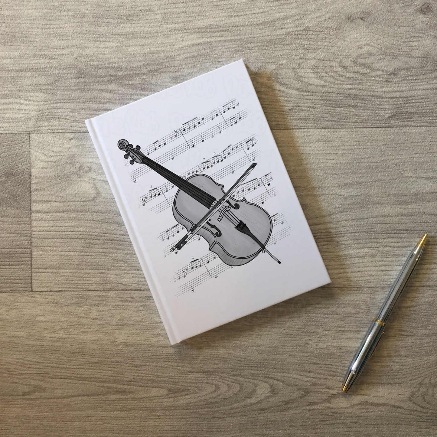Cello Lined Journal - Cellist Notebook - String Musician Gift (USA)