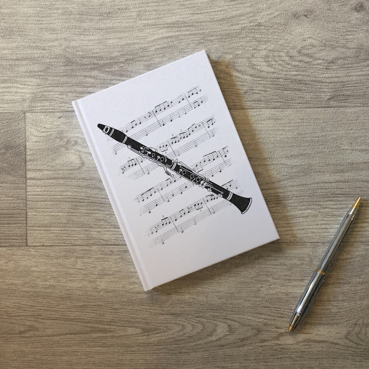 Clarinet Lined Journal - Clarinetist Notebook - Woodwind Musician Gift (USA)