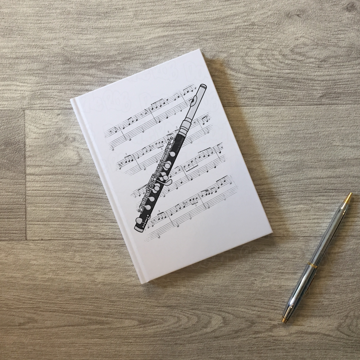 Piccolo Player Lined Journal - Piccoloist Notebook - Woodwind Musician Gift (USA)
