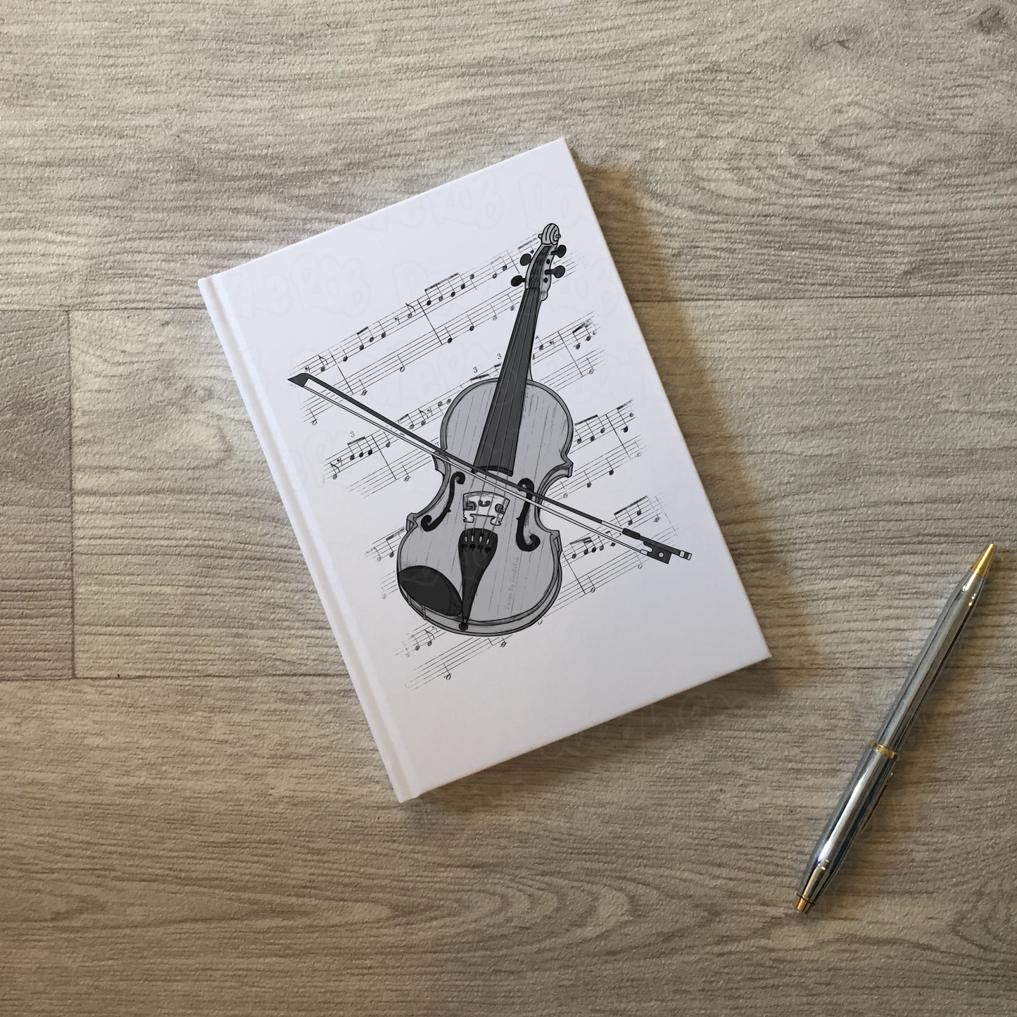 Violin Lined Journal - Violinist Notebook - String Musician Gift (USA)