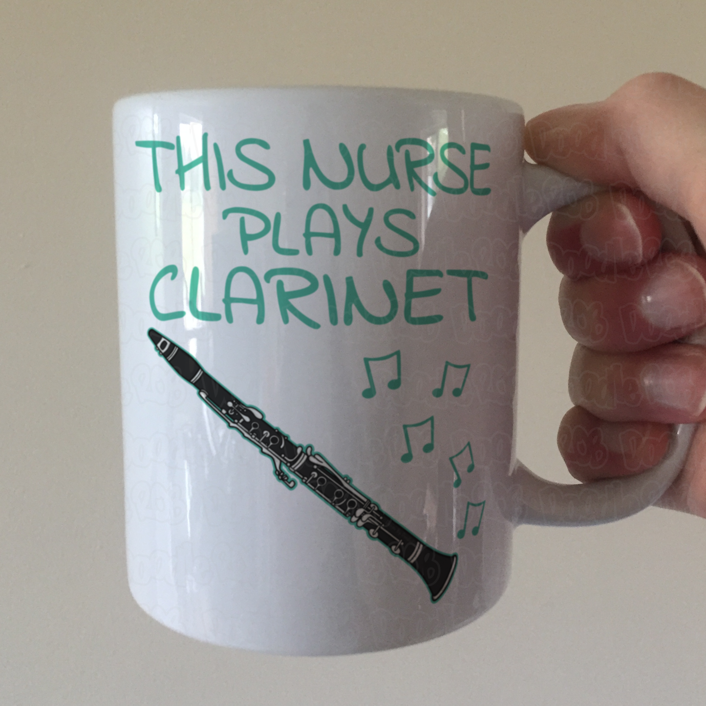 Nurse Clarinet Mug - This Nurse Plays Clarinet - Clarinetist Gift For Nurse