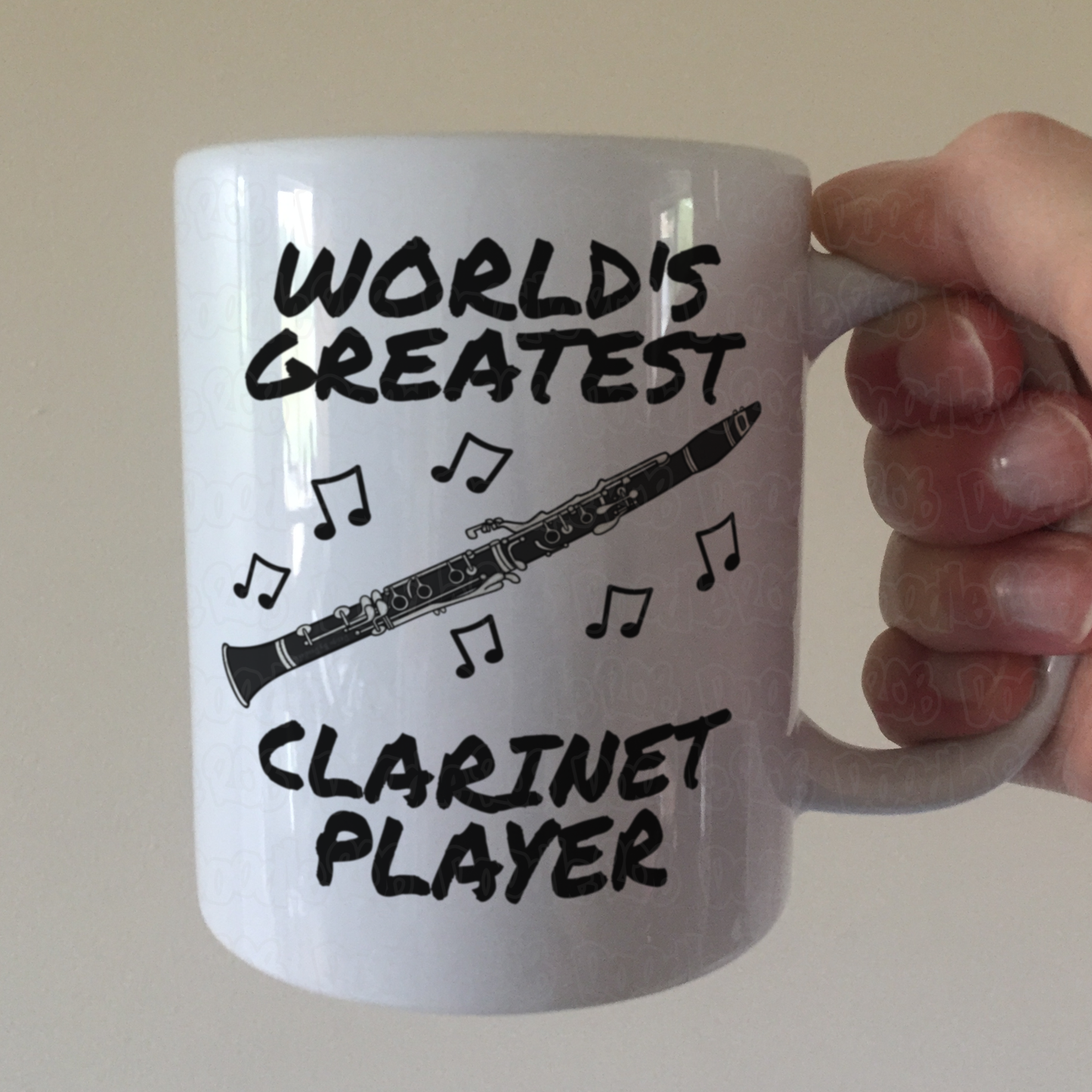 Clarinetist Mug - World's Greatest Clarinet Player - Woodwind Teacher Gift