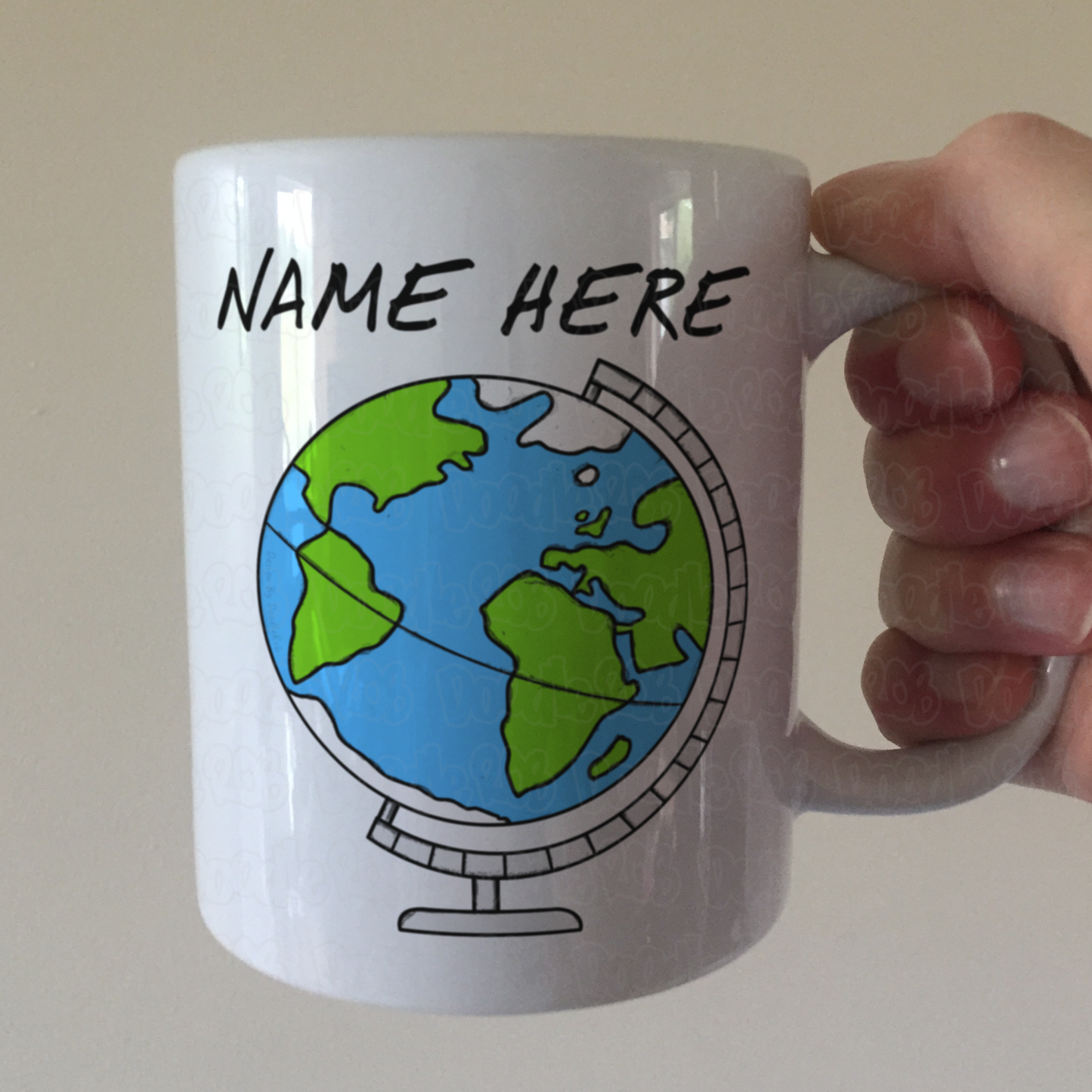 Geography Personalised Mug - Custom Gift For Travel Enthusiast - Geography Teacher Gift
