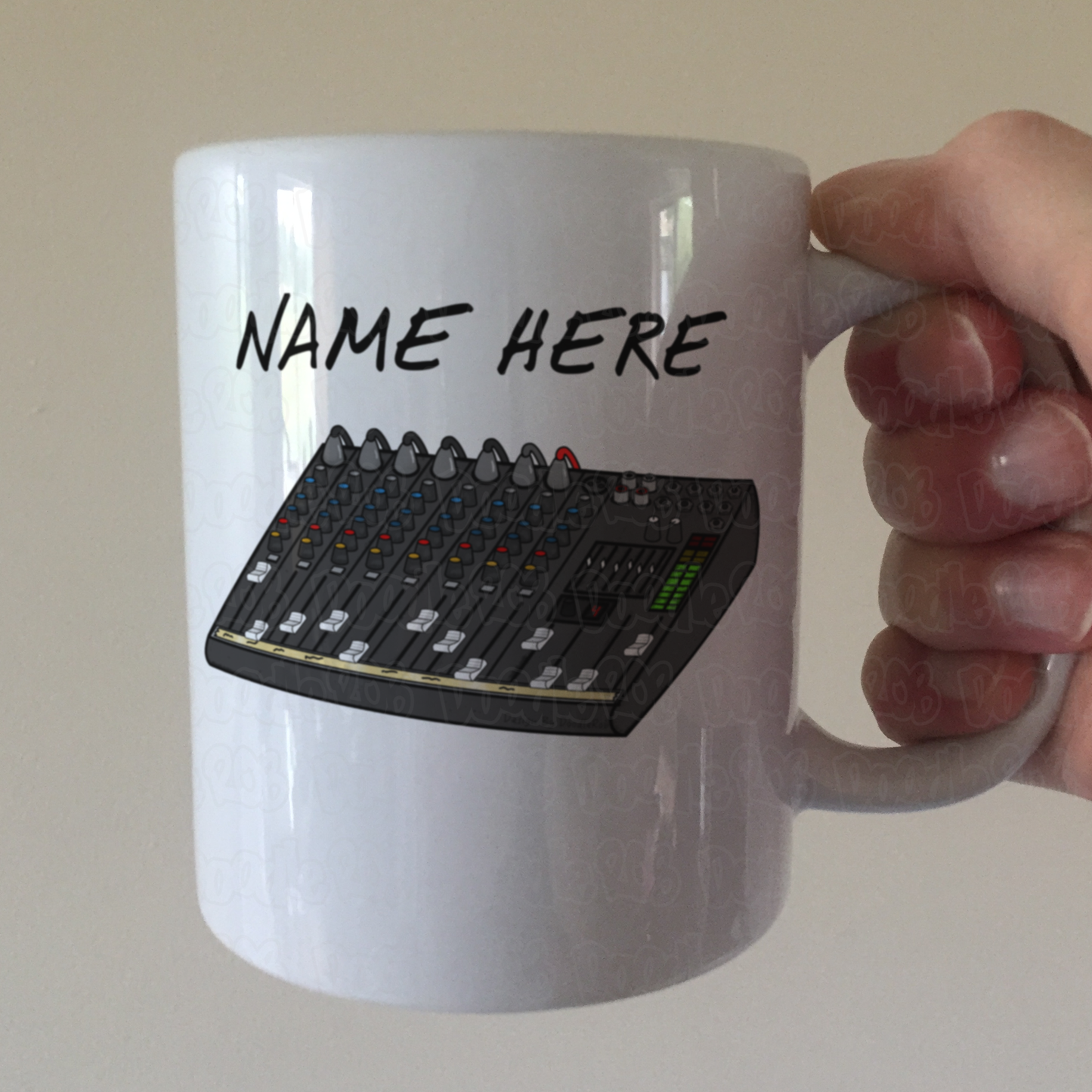 Sound Engineer Personalised Mug - Custom Sound Guy Gift - Studio Engineer Mug
