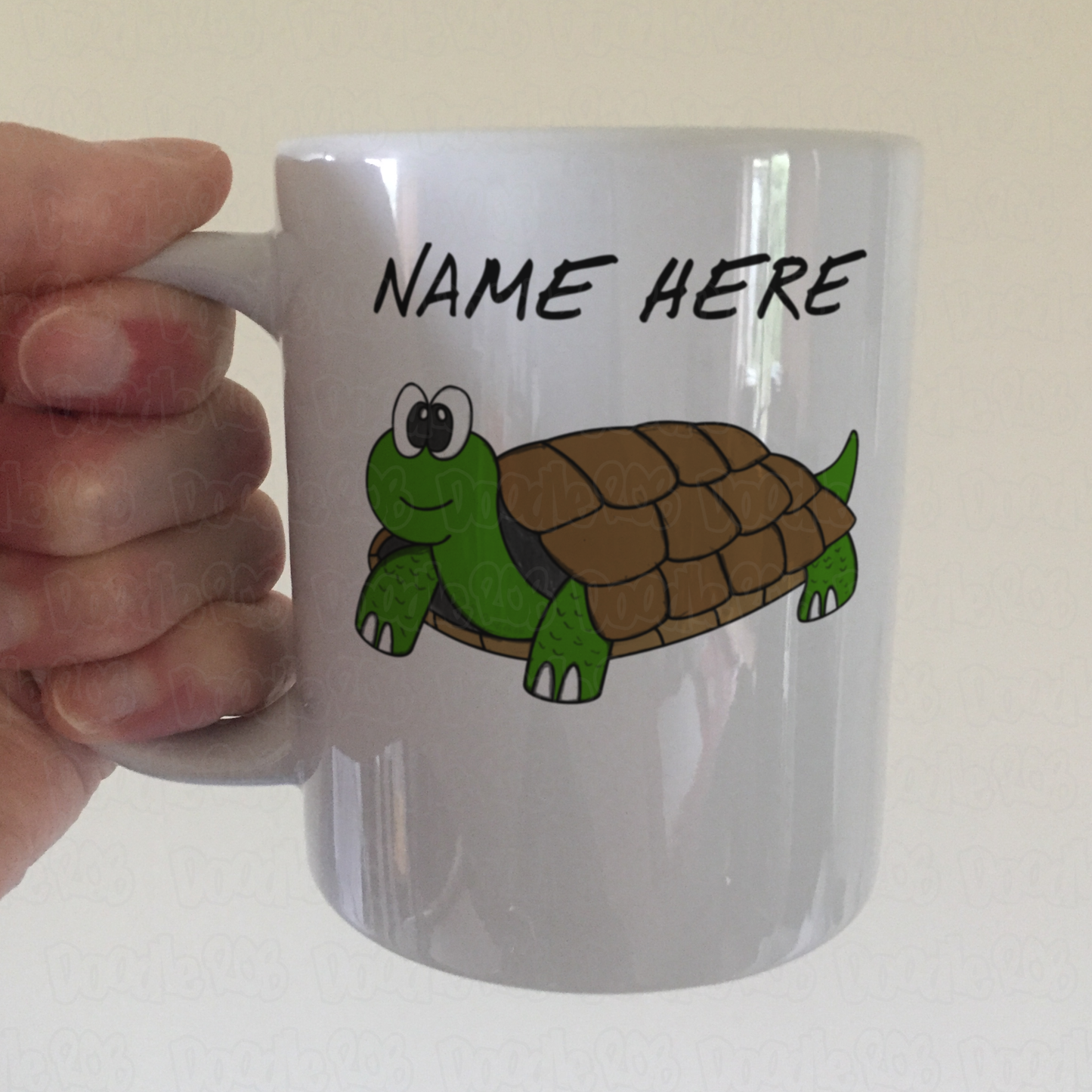 Tortoise Personalised Mug - Custom Animal Lover Mug - Gift For Pet Tortoise Owner