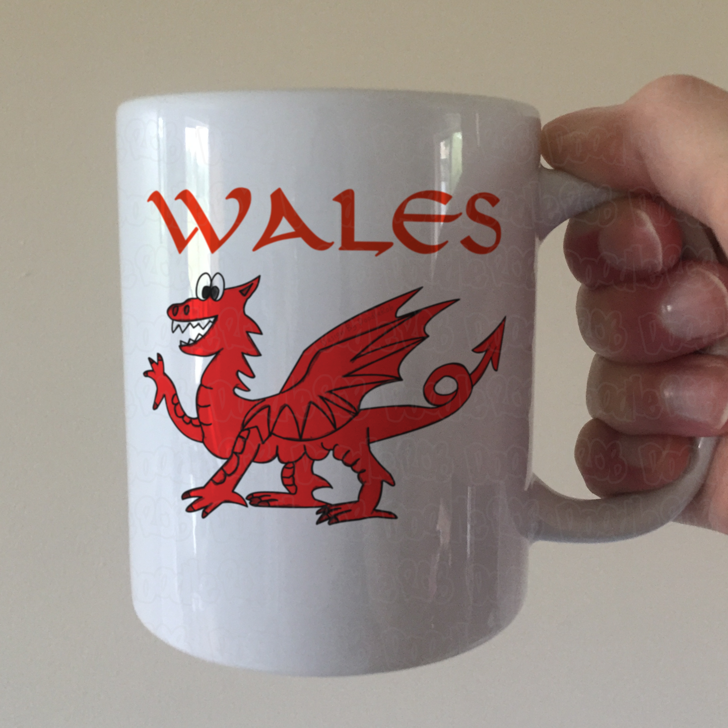 Welsh Dragon Mug - St David's Day Gift