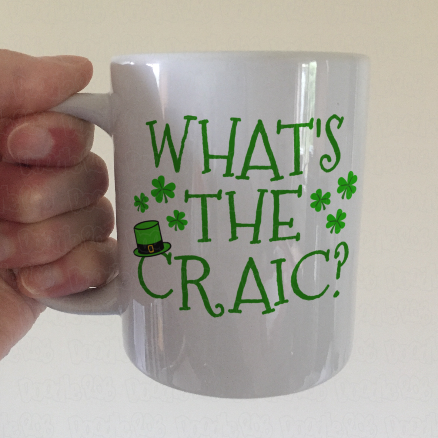 What's The Craic Mug - Funny Irish St Patrick's Day Gift