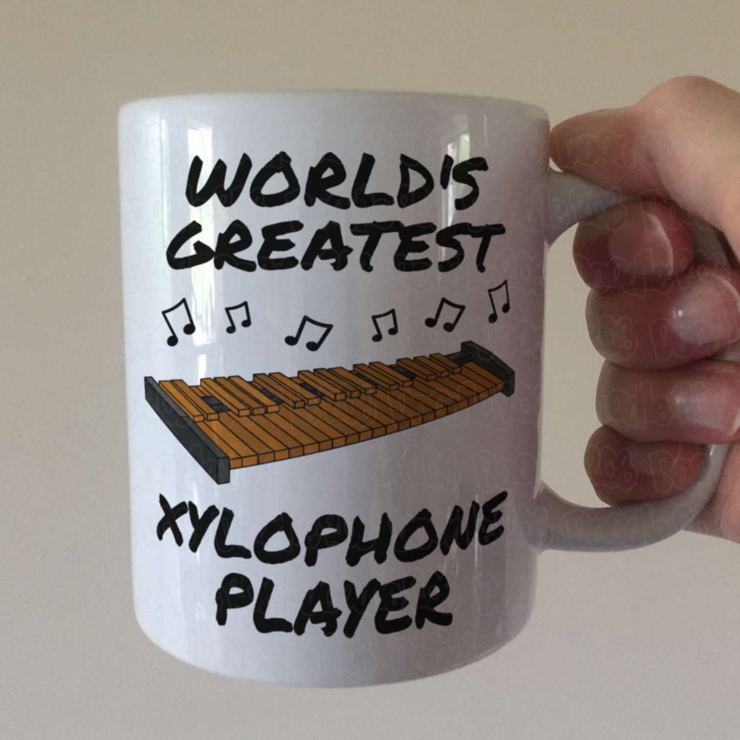 Xylophone Mug - World's Greatest Xylophone Player - Gift For Xylophonist - Xylophone Teacher Gift