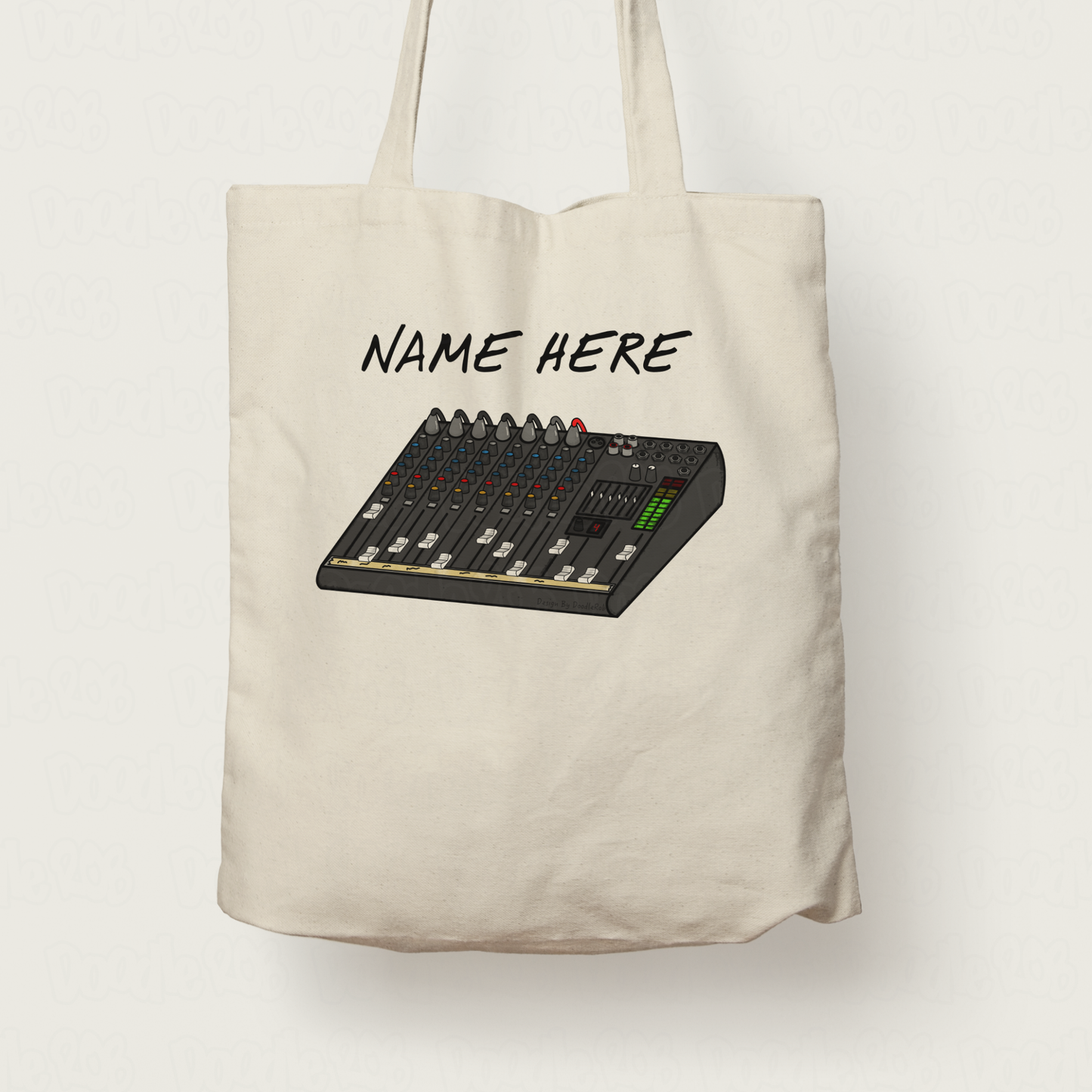 Sound Engineer Personalised Tote Bag - Custom Gift For Sound Guy - Church Sound Gift