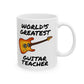 Guitar Teacher Mug - World's Greatest Guitar Teacher - Gift For Electric Guitarist (USA)