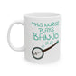 Nurse Banjo Mug - This Nurse Plays Banjo - Banjoist Gift For Nurse (USA)