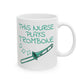 Nurse Trombone Mug - This Nurse Plays Trombone - Brass Musician Gift For Nurse (USA)