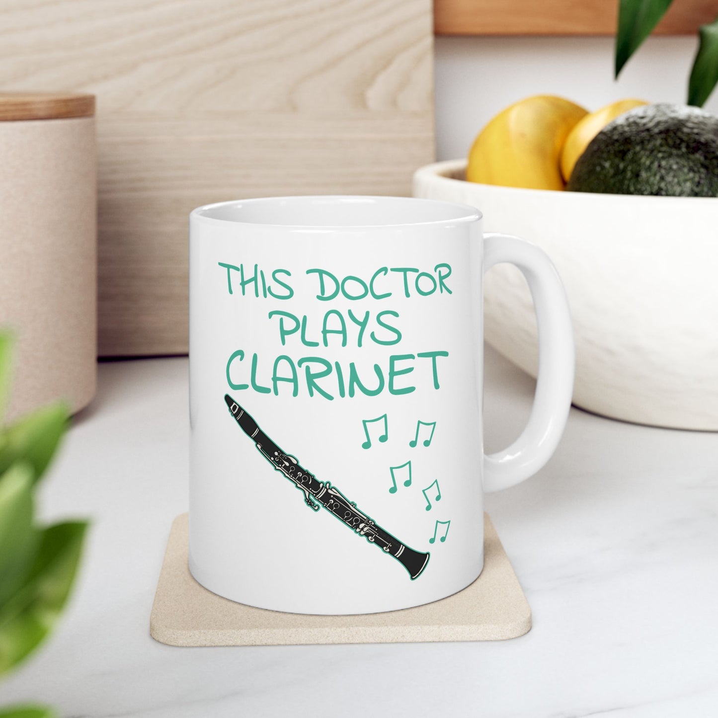 Doctor Clarinet Mug - This Doctor Plays Clarinet - Clarinetist Gift For Doctor (USA)