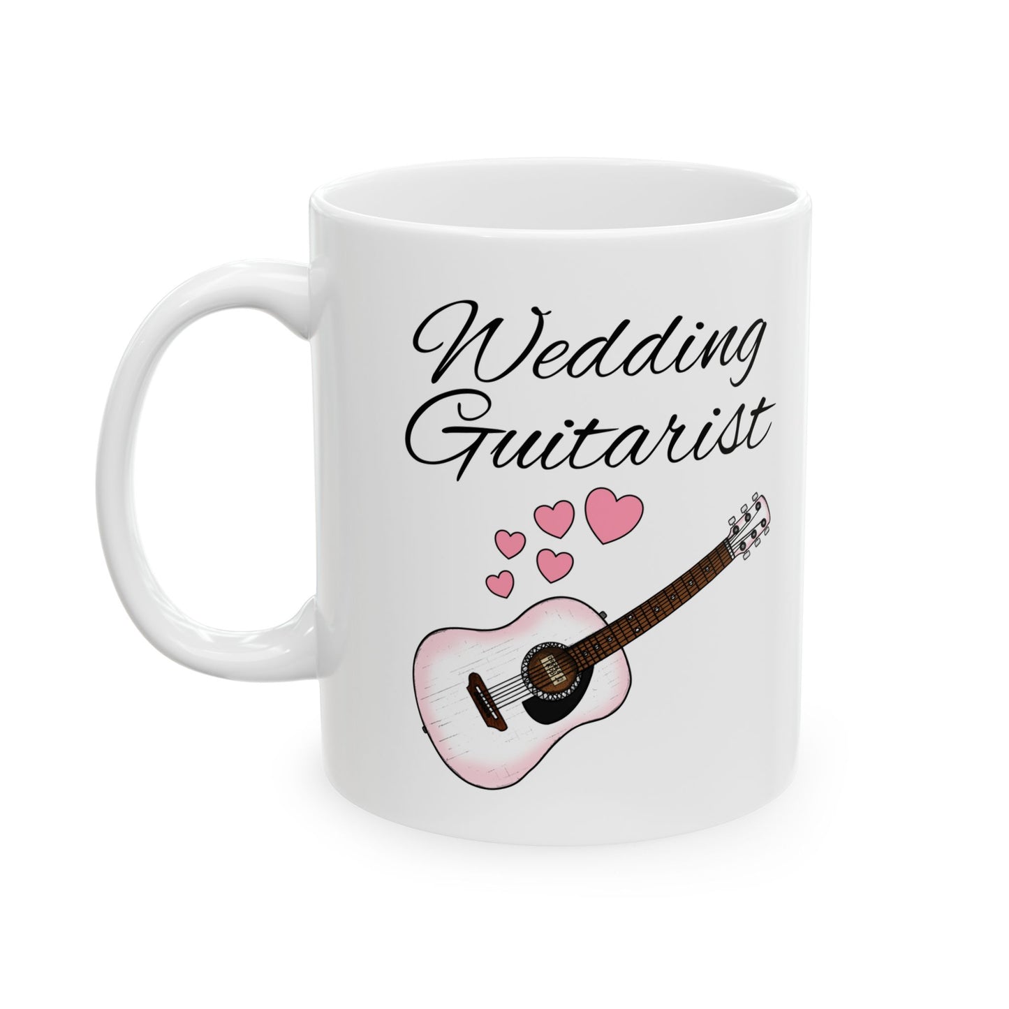 Wedding Guitarist Mug - Acoustic Guitar Wedding Mug - Wedding Musician Gift (USA)