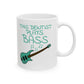 Dentist Bass Guitar Mug - This Dentist Plays Bass - Bassist Gift For Dentist (USA)