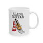Funny Slide Guitar Mug - Gift For Slide Guitarist - Guitar Teacher Mug (USA)