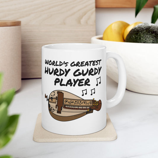 Hurdy Gurdy Mug - World's Greatest Hurdy Gurdy Player (USA)