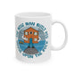 Funny Christian Mug - The Wise Man Built His House Upon The Rock - Matthew 7 - Gift For Church Pastor (USA)
