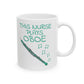 Nurse Oboe Mug - This Nurse Plays Oboe - Oboist Gift For Nurse (USA)