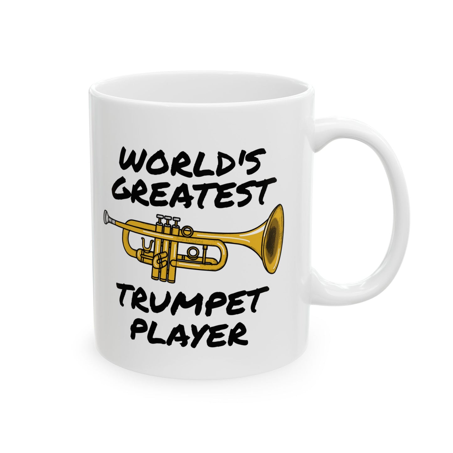 Trumpeter Mug - World's Greatest Trumpet Player - Brass Musician Gift (USA)