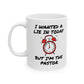 Church Pastor Mug - I Wanted A Lie In Today But I'm The Pastor - Funny Christian Gift (USA)