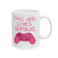 Girl's Video Gaming Mug - This Girl Loves Gaming - Female Gamer - Gamer Gift For Her (USA)