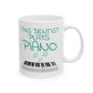 Dentist Piano Mug - This Dentist Plays Piano - Pianist Gift For Dentist (USA)