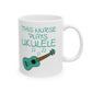 Nurse Ukulele Mug - This Nurse Plays Ukulele - Uke Player Gift For Nurse (USA)