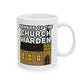 Church Warden Mug - Beware Of The Church Warden - Funny Christian Gift (USA)