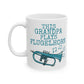 Grandpa Flugelhorn Mug - This Grandpa Plays Flugelhorn - Father's Day Brass Musician Gift (USA)