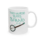 Nurse Banjo Mug - This Nurse Plays Banjo - Banjoist Gift For Nurse (USA)