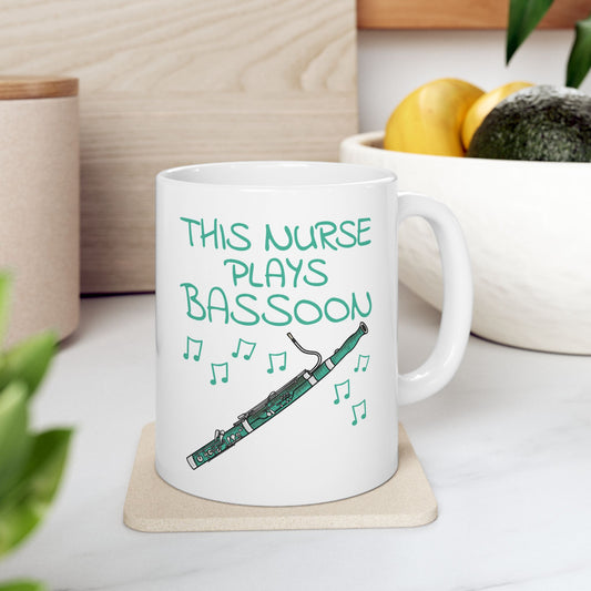 Doctor Bassoon Mug - This Doctor Plays Bassoon - Bassoonist Gift For Doctor (USA)