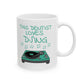 Dentist DJ Mug - This Dentist Loves DJ'ing - Musician Gift For Dentist (USA)