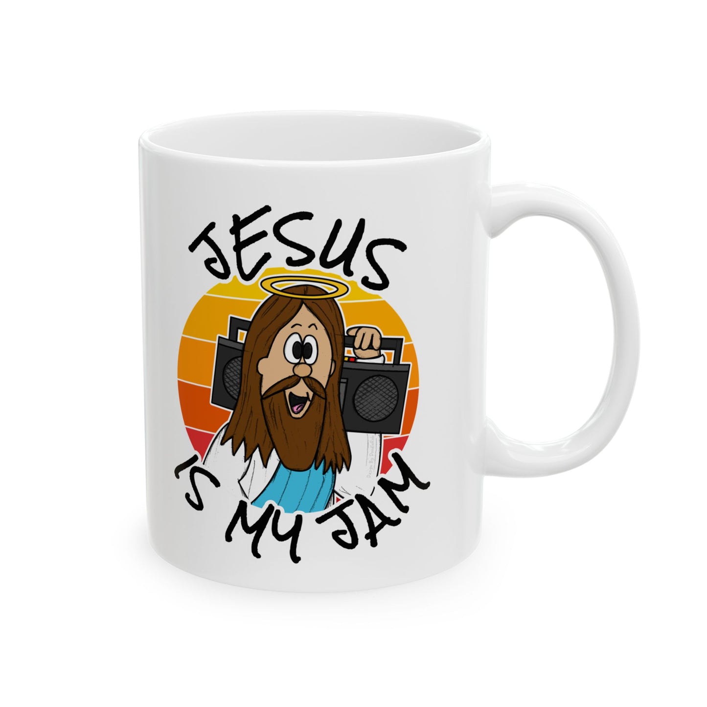 Jesus Is My Jam Mug - Christian Youth Leader Mug - Funny Church Gift (USA)