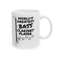 Bass Clarinet Mug - World's Greatest Bass Clarinet Player - Clarinetist Gift (USA)