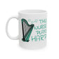 Nurse Harpist Mug - This Nurse Plays Harp - String Musician Gift For Nurse (USA)